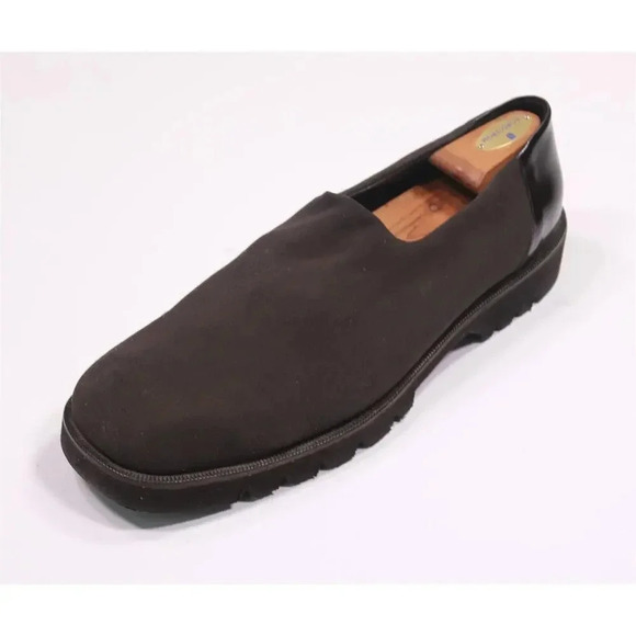 Donald J. Pliner Other - Donald J Pliner Brown Canvas Chunky Loafers 14 M